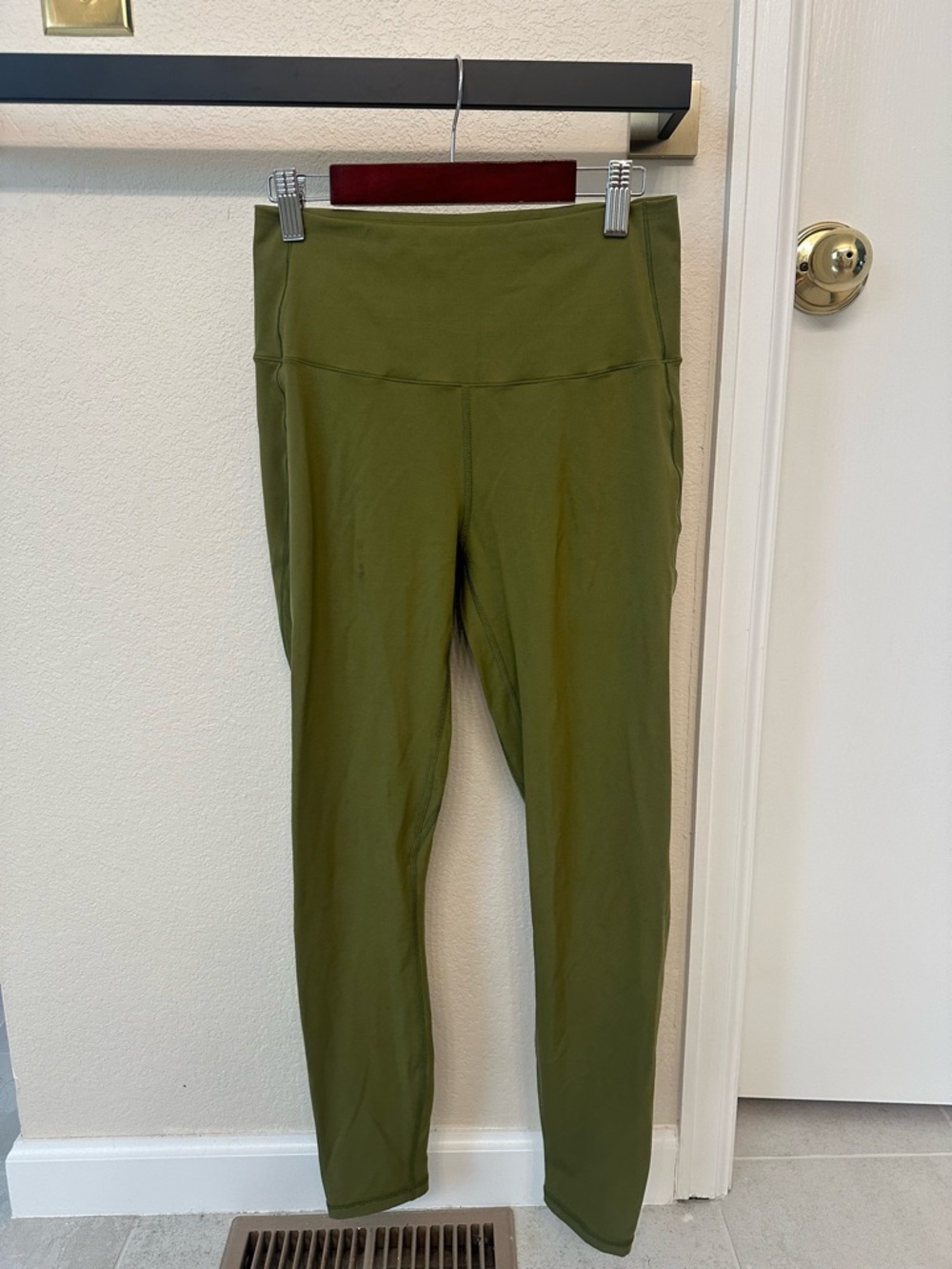 Varley Olive Green High-Rise Leggings